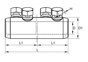 Torque Shear Connector Drawing
