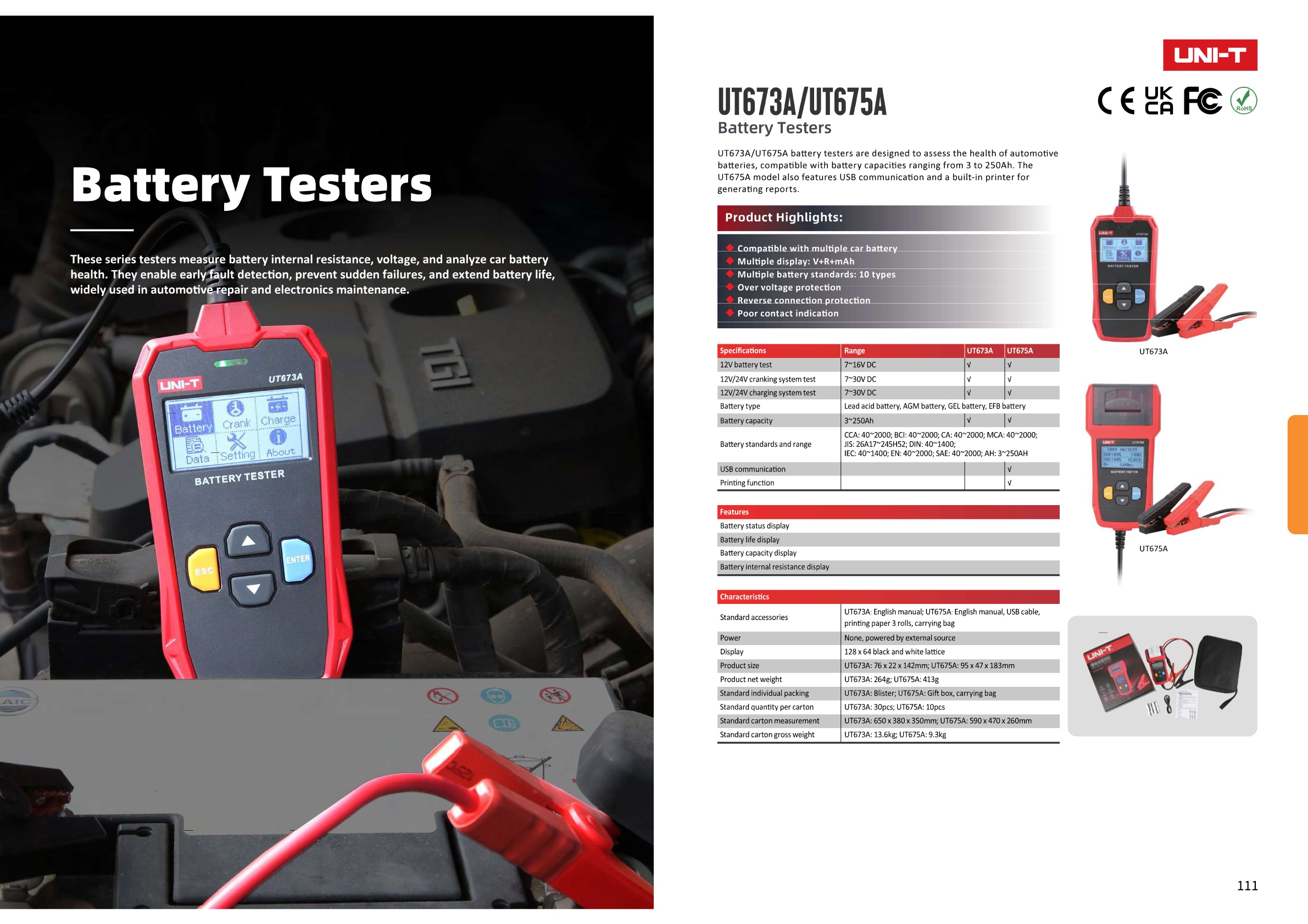 Battery Calibrators Socket Voltage Detectors Infrared Thermometers_page_1