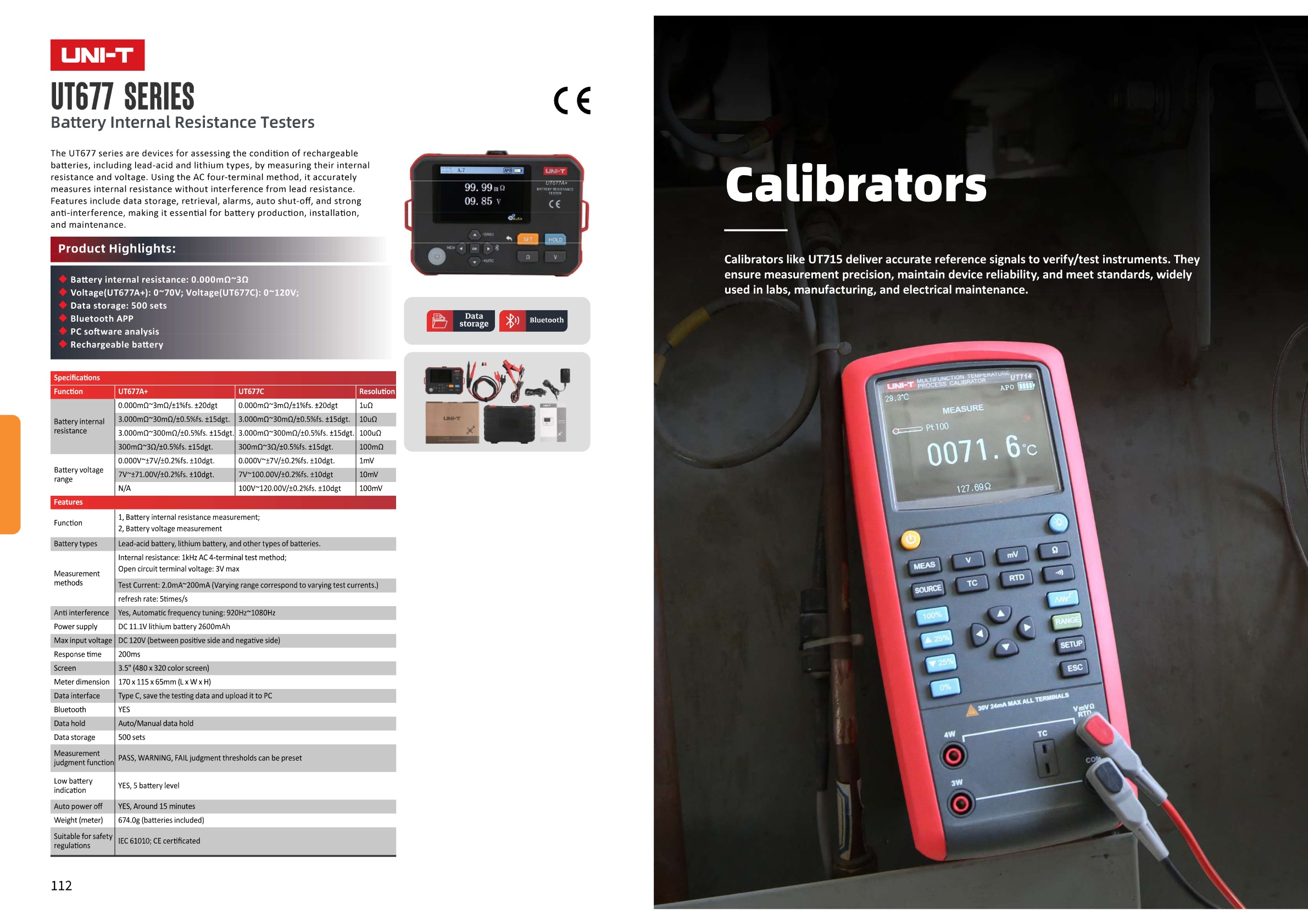 Battery Calibrators Socket Voltage Detectors Infrared Thermometers_page_2