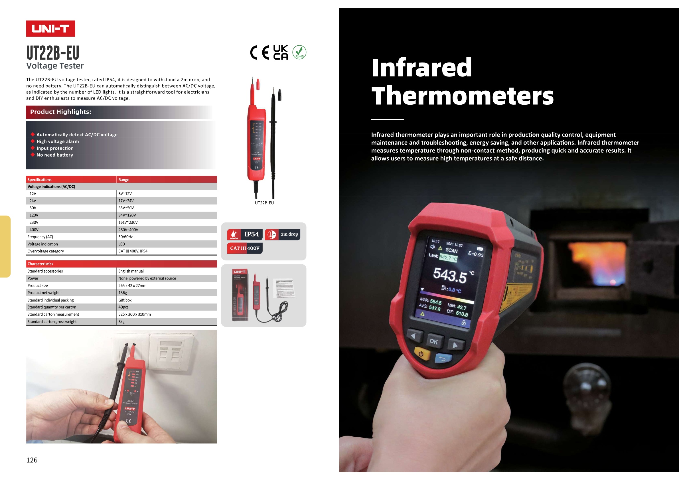 Battery Calibrators Socket Voltage Detectors Infrared Thermometers_page_9